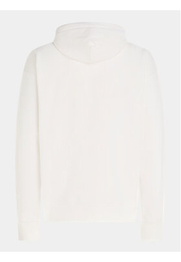 TOMMY HILFIGER - Tommy Hilfiger Bluza Monotype Embro MW0MW33062 Biały Regular Fit. Kolor: biały. Materiał: syntetyk