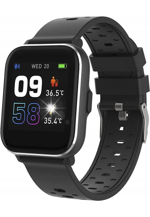 Smartwatch Denver SMARTWATCH SPORTOWY MĘSKI SMART ZEGAREK 1,4" DENVER do biegania smatrfona. Rodzaj zegarka: smartwatch. Styl: sportowy