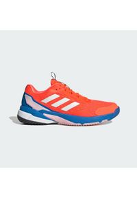 Adidas - Buty halowe Crazyflight 6. Kolor: pomarańczowy, niebieski, wielokolorowy, biały. Sport: siatkówka