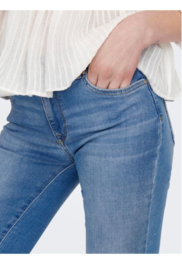 only - ONLY Jeansy Alicia 15258103 Niebieski Straight Fit. Kolor: niebieski