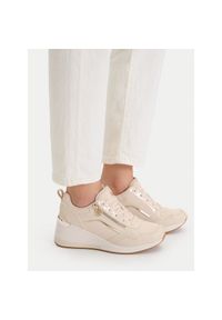 Sneakersy Nine West. Kolor: beżowy #1