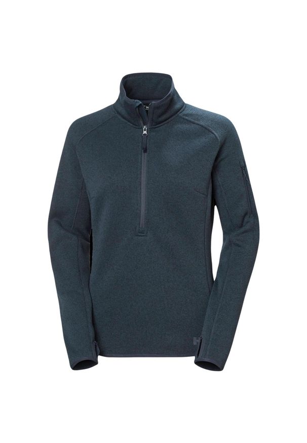 Damski sweter 1/2 zip Helly Hansen Varde 2.0. Kolor: niebieski