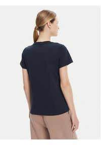 Helly Hansen T-Shirt Core 54592 Granatowy Regular Fit. Kolor: niebieski. Materiał: bawełna #4