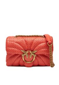 Pinko - PINKO Torebka Love Puff Mini PE 25 PLTT 100039 A2C8 Pomarańczowy. Kolor: pomarańczowy