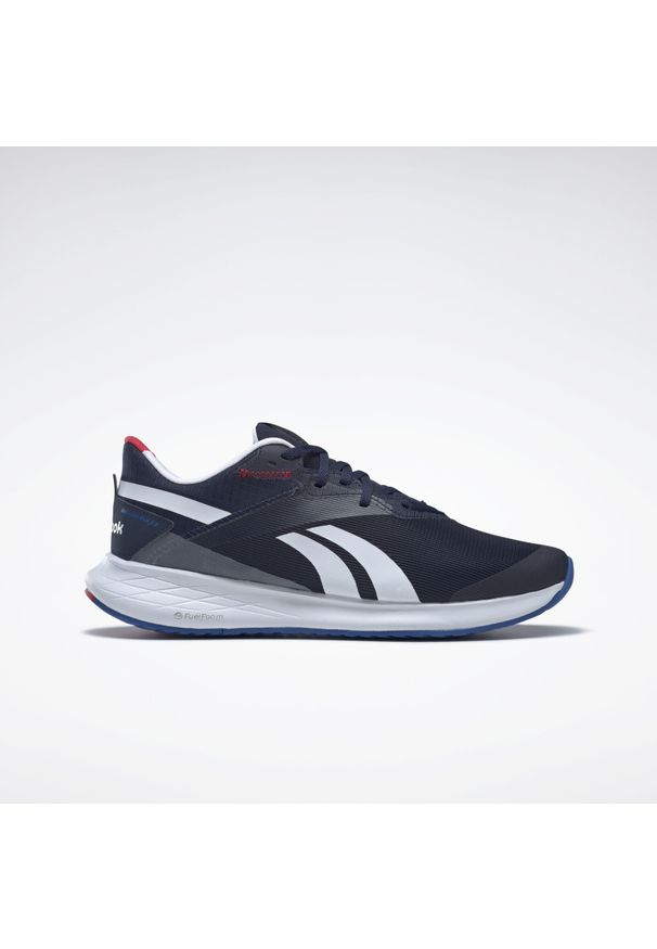 Buty do biegania męskie Reebok Energen Run 2. Zapięcie: sznurówki. Kolor: czarny, biały, czerwony, wielokolorowy. Materiał: materiał. Szerokość cholewki: normalna. Sport: bieganie