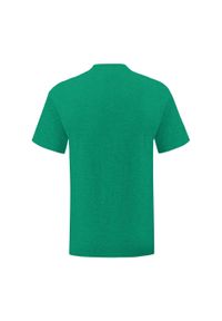 FRUIT OF THE LOOM - Koszulka Unisex Dla Dorosłych Iconic Heather. Kolor: zielony