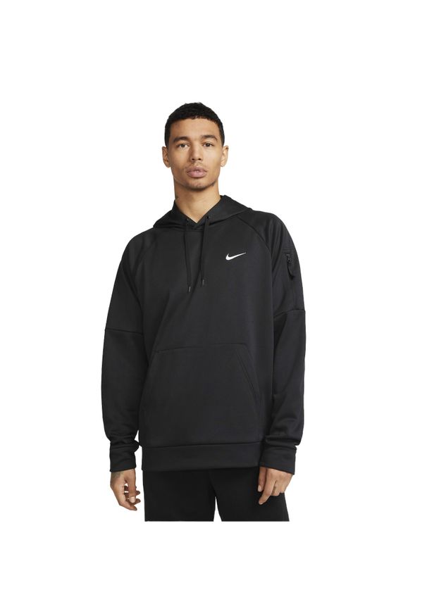 Nike - Męska Bluza Termoaktywna. Kolor: czarny