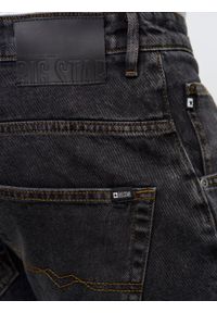 Big-Star - Szorty męskie jeansowe szare Conner 997. Okazja: na co dzień. Kolor: szary. Materiał: jeans. Styl: casual, klasyczny