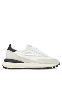 D.A.T.E. Sneakersy Athleta W421-AT-NY Biały. Kolor: biały. Materiał: zamsz, skóra
