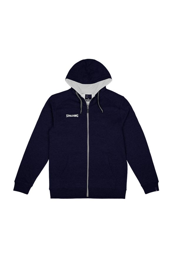 SPALDING - Dziecięca bluza z kapturem zapinana na zamek Spalding Flow. Typ kołnierza: kaptur. Kolor: niebieski