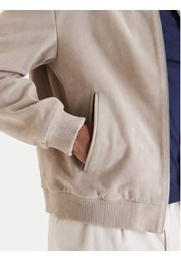 BOSS Kurtka skórzana H-Muller 50543213 Beżowy Regular Fit. Kolor: beżowy. Materiał: skóra #6