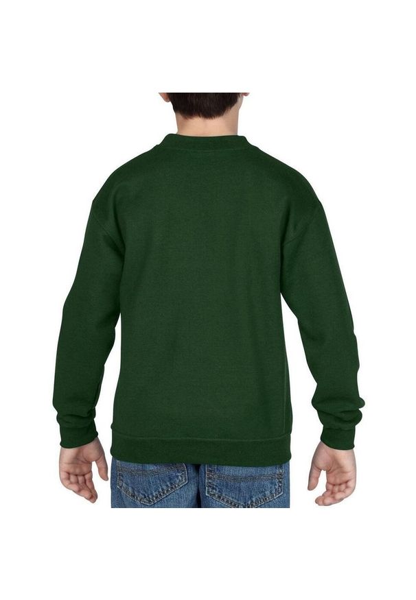 GILDAN - Bluza Dziecięca Unisex Heavy Blend. Kolor: zielony, czerwony, wielokolorowy