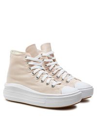 Converse Trampki Chuck Taylor All Star Move Platform Seasonal A12310C Różowy. Kolor: różowy. Materiał: materiał. Obcas: na platformie #4