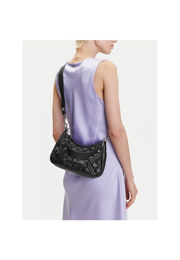 Love Moschino - Torebka LOVE MOSCHINO. Kolor: czarny