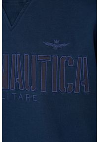 Aeronautica Militare - AERONAUTICA MILITARE Granatowa męska bluza. Kolor: niebieski #4