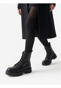 DeeZee Trzewiki CEO-HY2507-2A Czarny. Kolor: czarny. Materiał: materiał #8