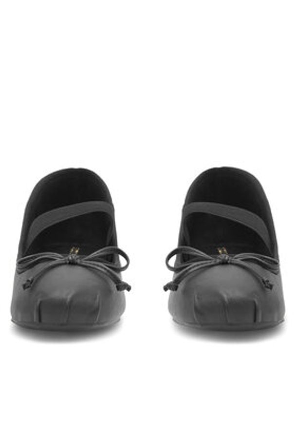 Jenny Fairy Baleriny WFA2563-1 Czarny. Kolor: czarny. Materiał: skóra