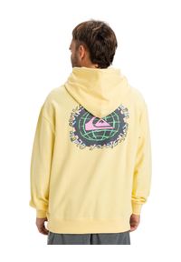 Quiksilver - Bluza z kapturem dla Mężczyzn APOG HERITAGE Żółty. Typ kołnierza: kaptur. Kolor: żółty. Materiał: materiał, bawełna