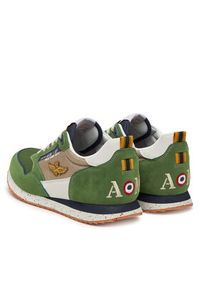 Aeronautica Militare Sneakersy 251SC288CT3545 Khaki. Kolor: brązowy. Materiał: skóra, zamsz #5