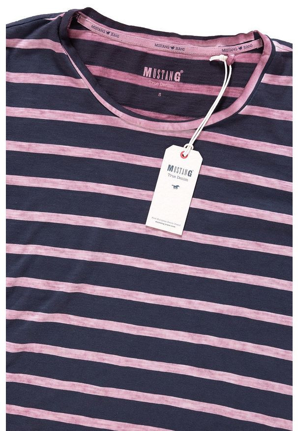 Mustang - MUSTANG T SHIRT DAMSKI Alina V Striped 1009025 11550