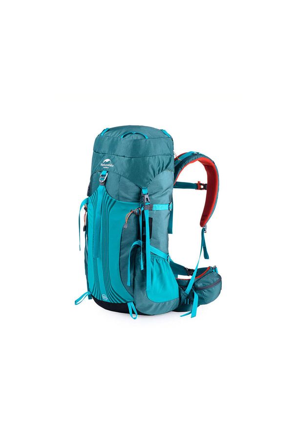 Plecak trekkingowy Naturehike Hikking 55L NH16Y020-Q. Kolor: czerwony, wielokolorowy, niebieski
