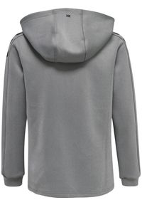 Bluza do piłki ręcznej dla dzieci Hummel Zip. Typ kołnierza: kaptur. Kolor: szary. Sport: piłka ręczna