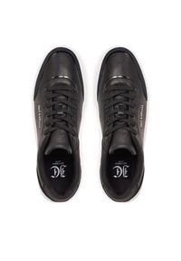 Just Cavalli Sneakersy 78QA3SBD Czarny. Kolor: czarny. Materiał: skóra
