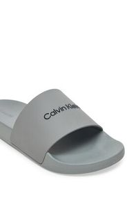 Calvin Klein Klapki Pool Slide Rubber HM0HM00455 Szary. Kolor: szary #6