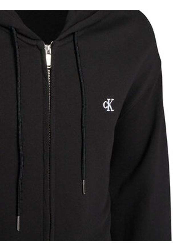 Calvin Klein Jeans Bluza LV04RD240G Czarny Regular Fit. Kolor: czarny. Materiał: bawełna