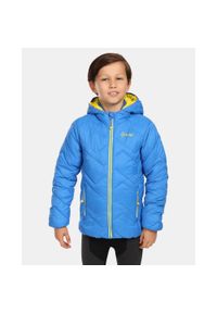 Dziecięca kurtka ocieplana Kilpi REBEKI-JB. Kolor: niebieski. Materiał: nylon. Styl: sportowy #1