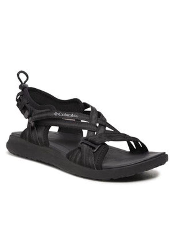 columbia - Columbia Sandały Sandal BL0102 Czarny. Kolor: czarny. Materiał: materiał