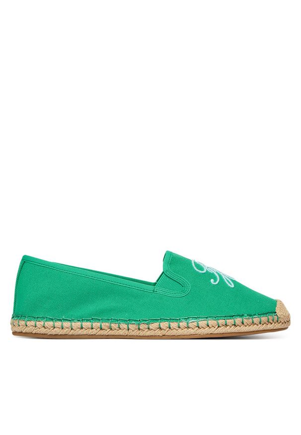 TOMMY HILFIGER - Espadryle Tommy Hilfiger. Kolor: zielony