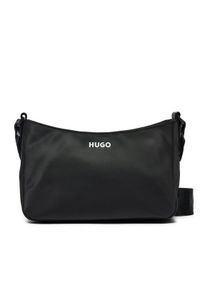 Hugo Torebka Bel SM Hobo-N 50511900 Czarny. Kolor: czarny. Materiał: skórzane