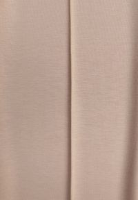 Born2be - Beżowe Eleganckie Spodnie z Bawełny i Wiskozy w Kant Valelia. Okazja: na co dzień, na spotkanie biznesowe, do pracy. Kolor: beżowy. Materiał: wiskoza, bawełna. Styl: elegancki #2