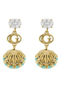 Guess Kolczyki JUBE05 124JW Złoty. Materiał: metalowe. Kolor: złoty #1