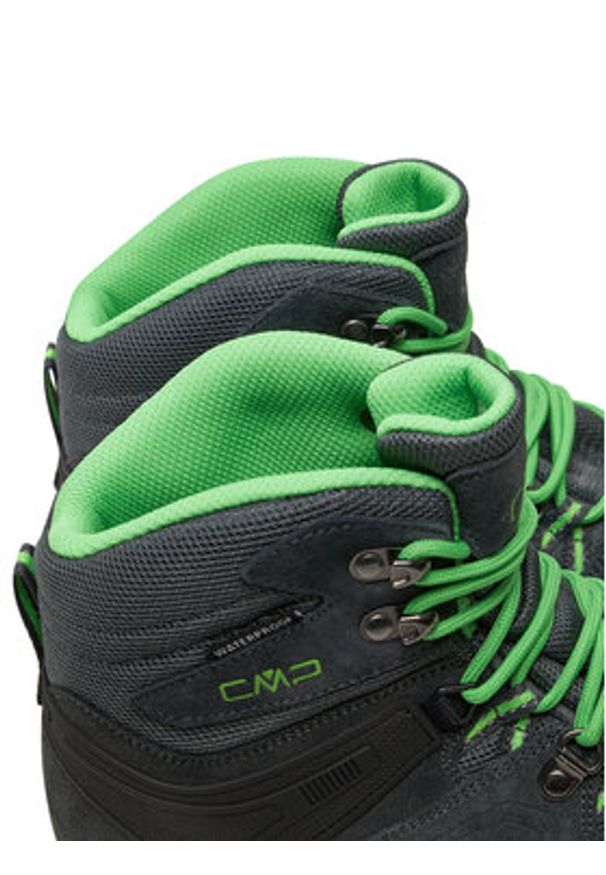 CMP Trekkingi Athunis Mid Trekking Shoes Wp 31Q4977 Szary. Kolor: szary. Materiał: skóra, zamsz. Sport: turystyka piesza
