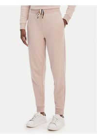 BOSS Spodnie dresowe CP Stripe 50524759 Beżowy Regular Fit. Kolor: beżowy. Materiał: bawełna #1