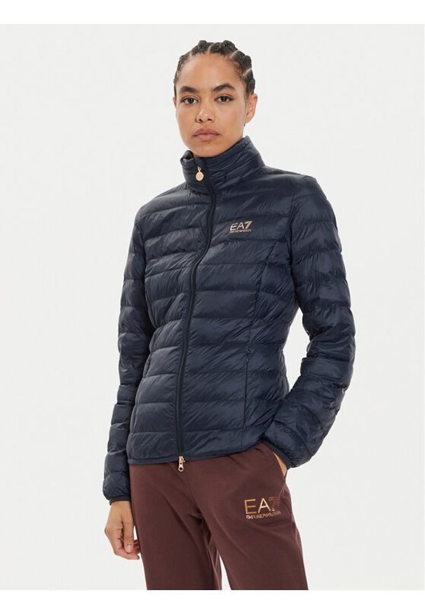 EA7 Emporio Armani Kurtka przejściowa 6DTB28 TNGPZ 0562 Granatowy Regular Fit. Kolor: niebieski. Materiał: syntetyk