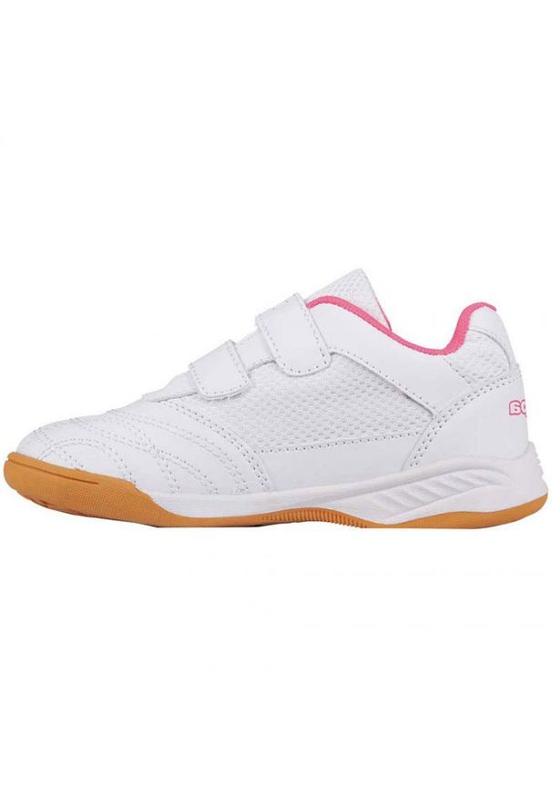 Buty Kappa Kickoff K 260509K-1027 białe. Zapięcie: rzepy. Kolor: biały. Materiał: syntetyk, kauczuk, materiał, guma. Szerokość cholewki: normalna