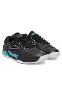 Buty do tenisa męskie Joma TSETS2501AC. Kolor: czarny. Materiał: materiał, syntetyk. Szerokość cholewki: normalna. Sport: tenis