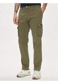 Aeronautica Militare Spodnie materiałowe 241PA1329CT3293 Zielony Regular Fit. Kolor: zielony. Materiał: bawełna #1