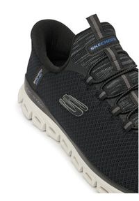 skechers - Skechers Sneakersy Glide-Step-Noxus 233010/BLK Czarny. Kolor: czarny. Materiał: materiał #6