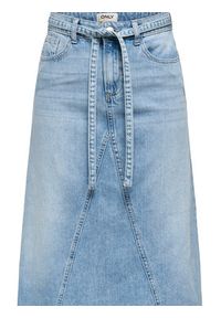 only - ONLY Spódnica jeansowa Sophia 15339020 Niebieski Regular Fit. Kolor: niebieski. Materiał: bawełna