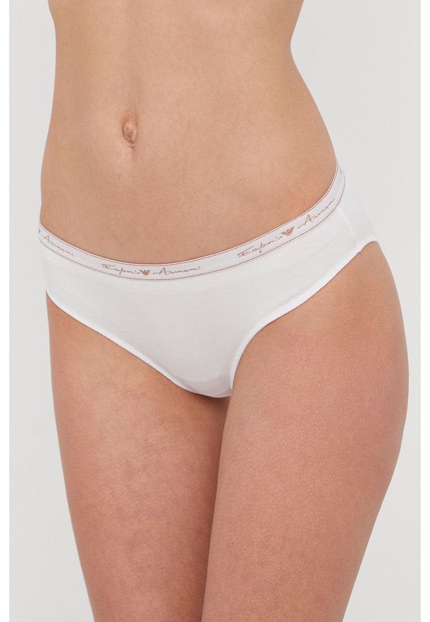 Emporio Armani Underwear - Emporio Armani - Figi (2-pack). Kolor: niebieski