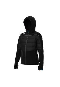 Kurtka Arena Team Hooded F/Z Half-Quilted Jacket. Kolor: czarny #1