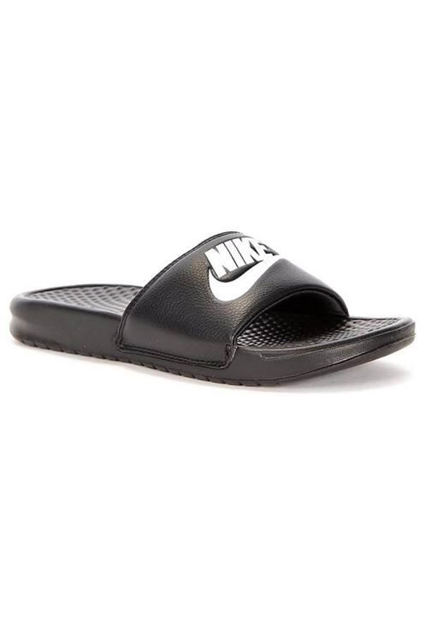Klapki męskie Nike Benasi Jdi. Kolor: czarny. Materiał: materiał, syntetyk