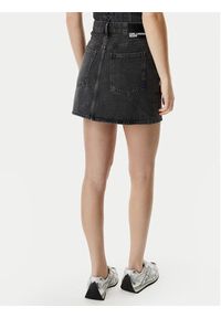 Karl Lagerfeld Jeans Spódnica jeansowa B2W12021 Czarny Regular Fit. Kolor: czarny. Materiał: bawełna #5