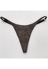 Intica - Stringi biodrówki z delikatnych materiałów niewidoczne pod ubraniem Viole. Kolor: czerwony. Materiał: materiał #6