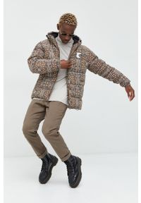Karl Kani kurtka sztruksowa kolor brązowy zimowa. Okazja: na co dzień. Kolor: brązowy. Materiał: sztruks. Sezon: zima. Styl: casual #1