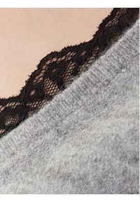 only - ONLY Sweter Manifesta 15329229 Szary Regular Fit. Kolor: szary. Materiał: syntetyk #2